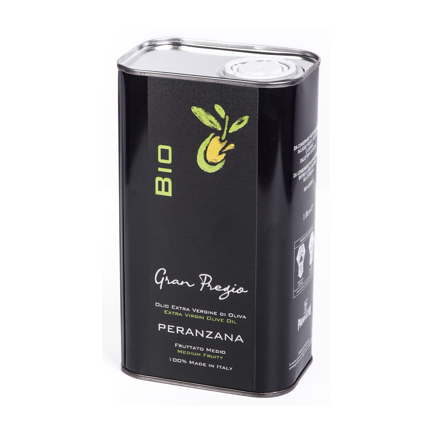 Oliwa Wysokopolifenolowa Peranzana 1L -756.3 mg! Gran Pregio (Zbiór 2025/26)