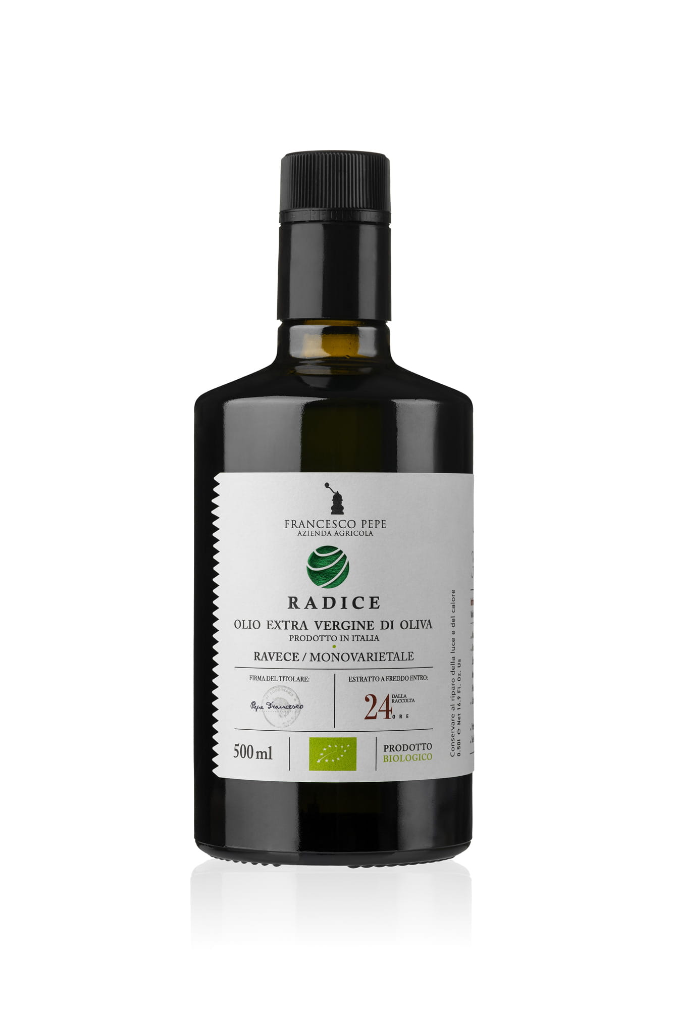 Oliwa Wysokopolifenolowa BIO Radice (1050 mg/kg) - Francesco Pepe 0,5L